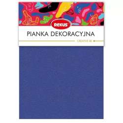 Pianka dekoracyjna A4 5 kolorów brokat - 1