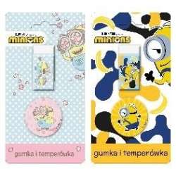 Gumka + temperówka na blistrze Minionki - 1