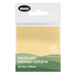 Karteczki samoprzylepne 76x76mm 80szt Eco