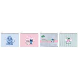 Teczka A4 PCV na suwak Stitch mix