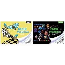 Blok rysunkowy A4/20K biały No name - Chłopiec mix