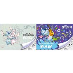 Blok rysunkowy biały A4/20K Stitch mix - 1