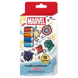 Kredki pastelowe jumbo Avengers 12 kolorów