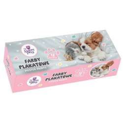 Farby plakatowe The Sweet Pets 20ml 12 kolorów - 1