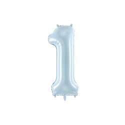 Balon foliowy 1 jasny niebieski 72cm