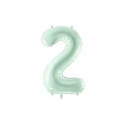 Balon foliowy 2 zielony 72cm - 1