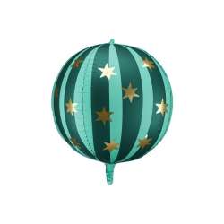 Balon foliowy Piłka w gwiazdki 75cm zielony