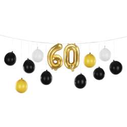 Girlanda balonowa 3w1 60 urodziny 260x32cm