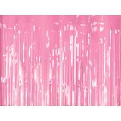 Kurtyna party jasny różowy 100x200cm