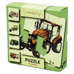 Puzzle 4-elementowe Pojazdy