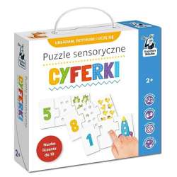 Kapitan Nauka. Puzzle sensoryczne. Cyferki - 1