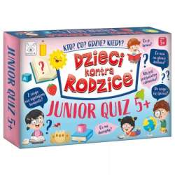 Gra Dzieci kontra Rodzice Junior Quiz 5+ Kangur (5904988175543) - 1