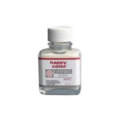 Werniks akrylowy 75ml przezrocz. Matt HAPPY COLOR