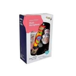 Mikrofon nagrywający żółto-czarny Lean Toys (7570) - 1