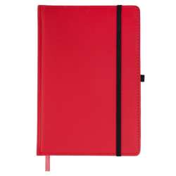 Notes A5 kratka czerwony EASY