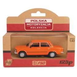 Fiat 125p MR pomarańczowy