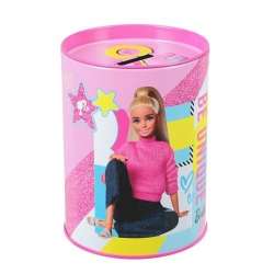 Skarbonka metalowa okrągła Barbie - 1
