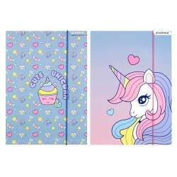 Teczka z gumką A4 Unicorn mix - 1