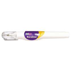 Korektor w piórze z metalową końcówką 8ml (12szt)
