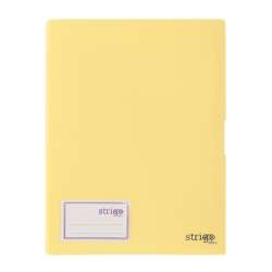 Album ofertowy A4 40 koszulek żółty STRIGO - 1