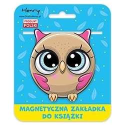 Zakładka magnetyczna Kulka Sówka