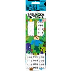 Zakładka edu-ściąga. Tabliczka mnożenia - gra