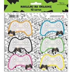 Naklejki na zeszyty - Pad (12szt)