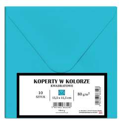 Koperty KW niebieskie 10szt - 1