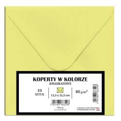 Koperty KW blady żółty 10szt