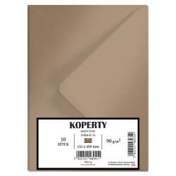 Koperty A5 złote 10szt