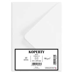 Koperty A5 białe 10szt