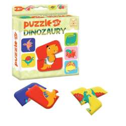 Puzzle Dinozaury 2+ - 1