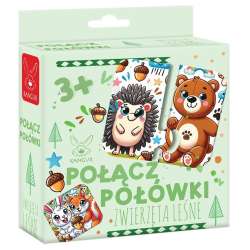 Połącz połówki Zwierzęta Leśne - 1