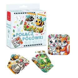 Połącz połówki Polne Zwierzęta 3+ - 1
