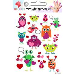 Tatuaże zmywalne dla dzieci Walentynki 1