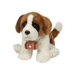 Bernardyn z beczką siedzący 25cm