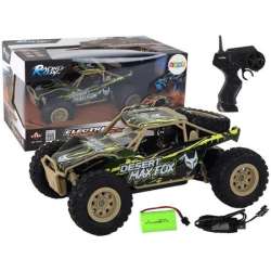 Autko terenowe R/C 1:24 brązowo-zielone - 1