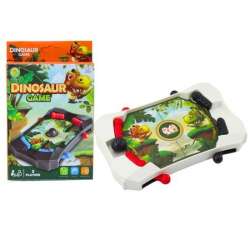 Mini gra zręcznościowa dinozaur piłka biała - 1
