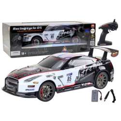 Auto sportowe RC ze światłem i dźwiękiem 1:8 - 1