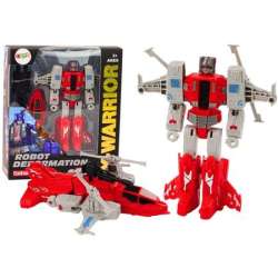 Robot-Helikopter 2w1 transformacja X-Warrior czerw - 1