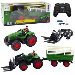 Traktor z przyczepą RC zdalnie sterowany - 1