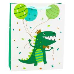 Torba prezentowa dinozaur 32x26x10cm