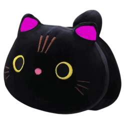 Maskotka przytulanka kot czarny 18cm