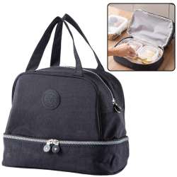 Torba termiczna izolacyjna czarna 27cm