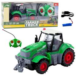 Traktor rolniczy R/C zielony 1:24
