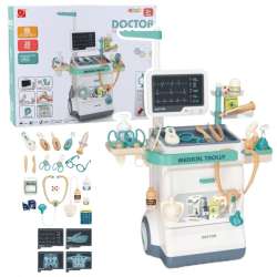 Zestaw doktora akcesoria medyczne RTG EKG 26el