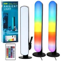 Zestaw Lampy Ambient RGB LED Gamingowe na Biurko P - 1