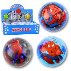 Piłka piankowa 6,5cm Spiderman MIX - 1