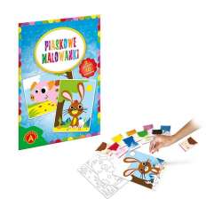 Piaskowe malowanki Świnka i Królik ALEX (GXP-634274) - 1