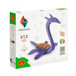 Origami 3D - Plezjozaur 312 elementów poziom 5/12 2575 ALEXANDER (5906018025750)